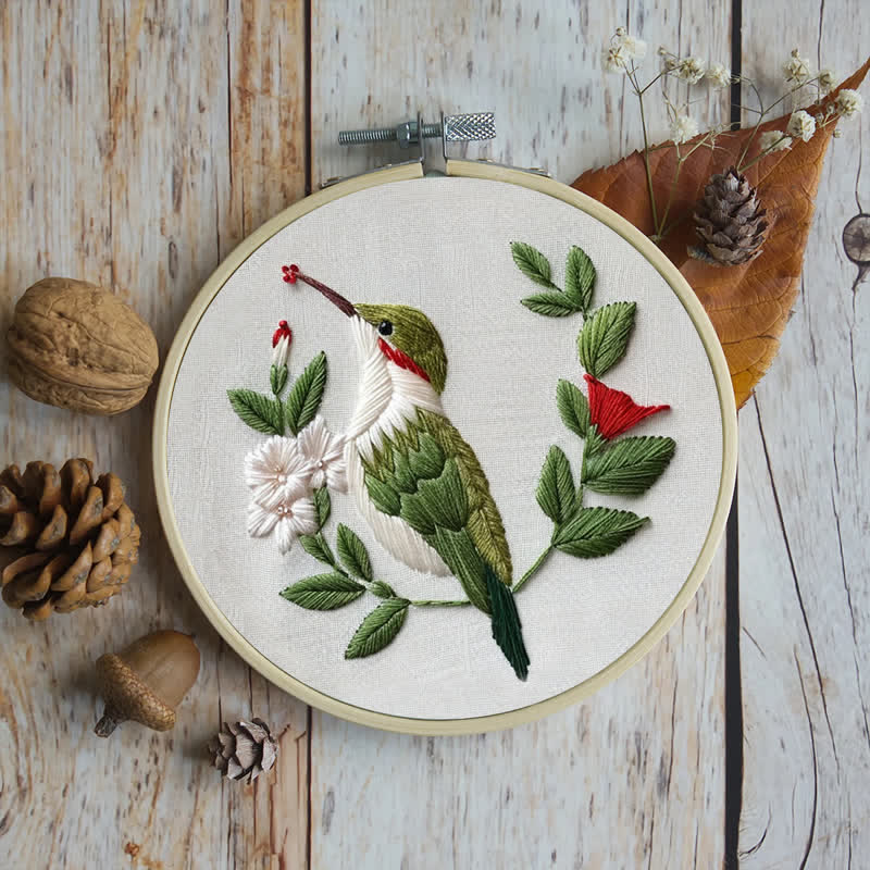 Rubbyoo Embroidery Kit - Hummingbird - image 9