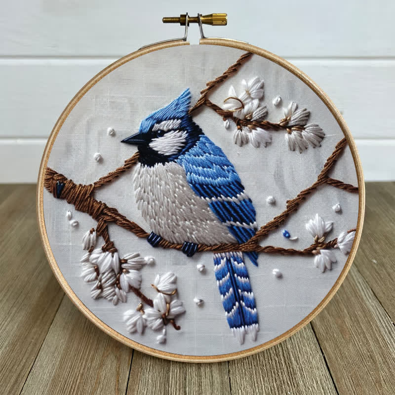 Rubbyoo Embroidery Kit - Blue Bird - image 6