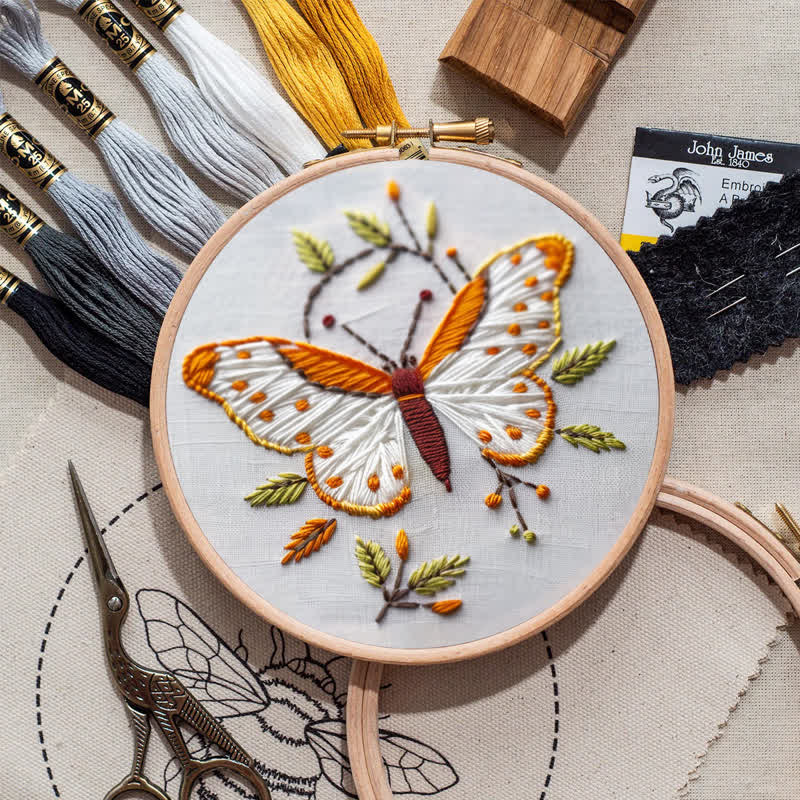 Rubbyoo Embroidery Kit - Butterfly  - image 10