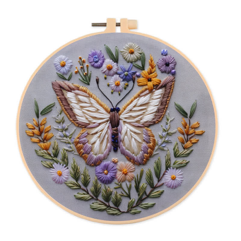 Rubbyoo Embroidery Kit - Butterfly 2 - image 1