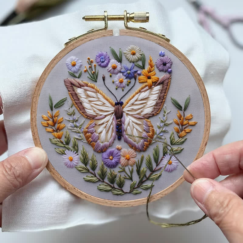 Rubbyoo Embroidery Kit - Butterfly 2 - image 4