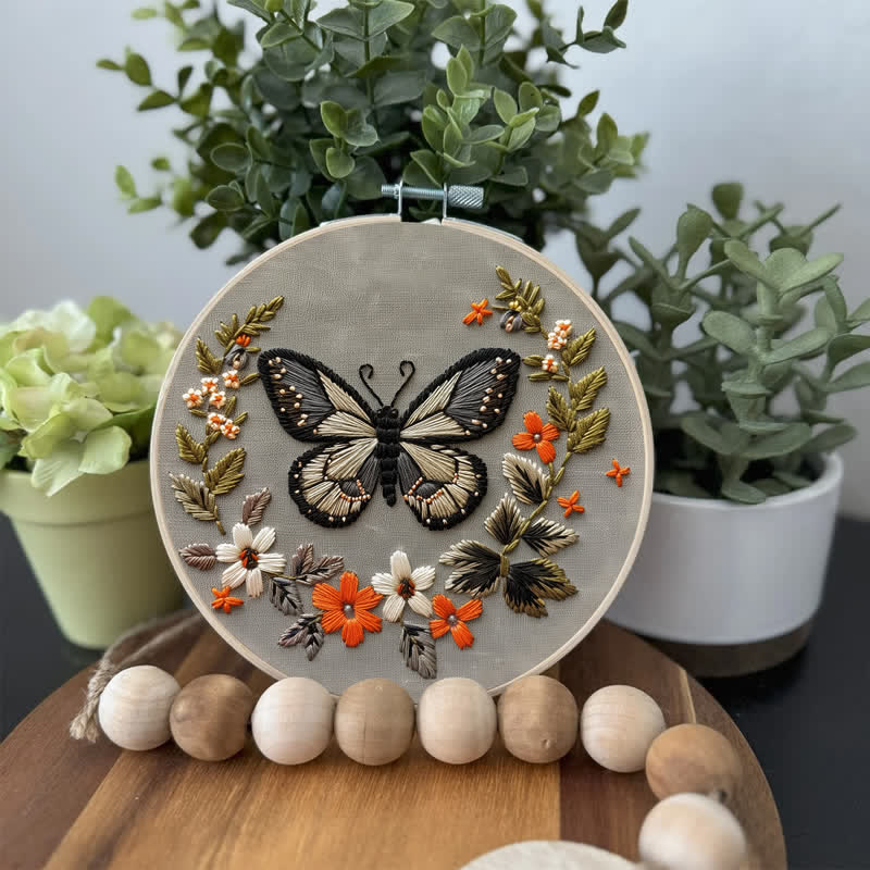 Rubbyoo Embroidery Kit - Aesthetic Butterfly - image 3