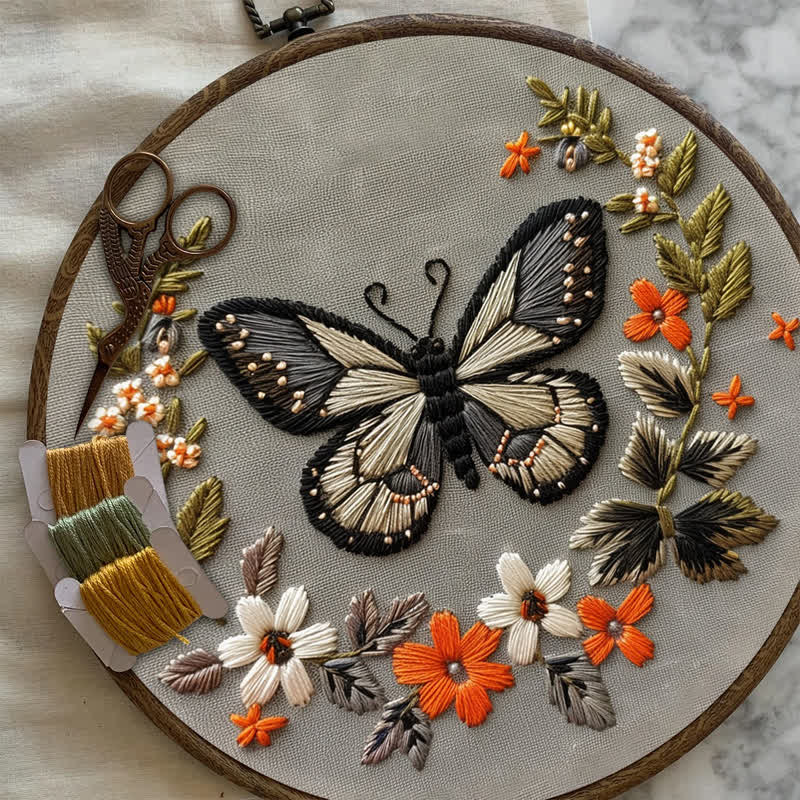 Rubbyoo Embroidery Kit - Aesthetic Butterfly - image 9