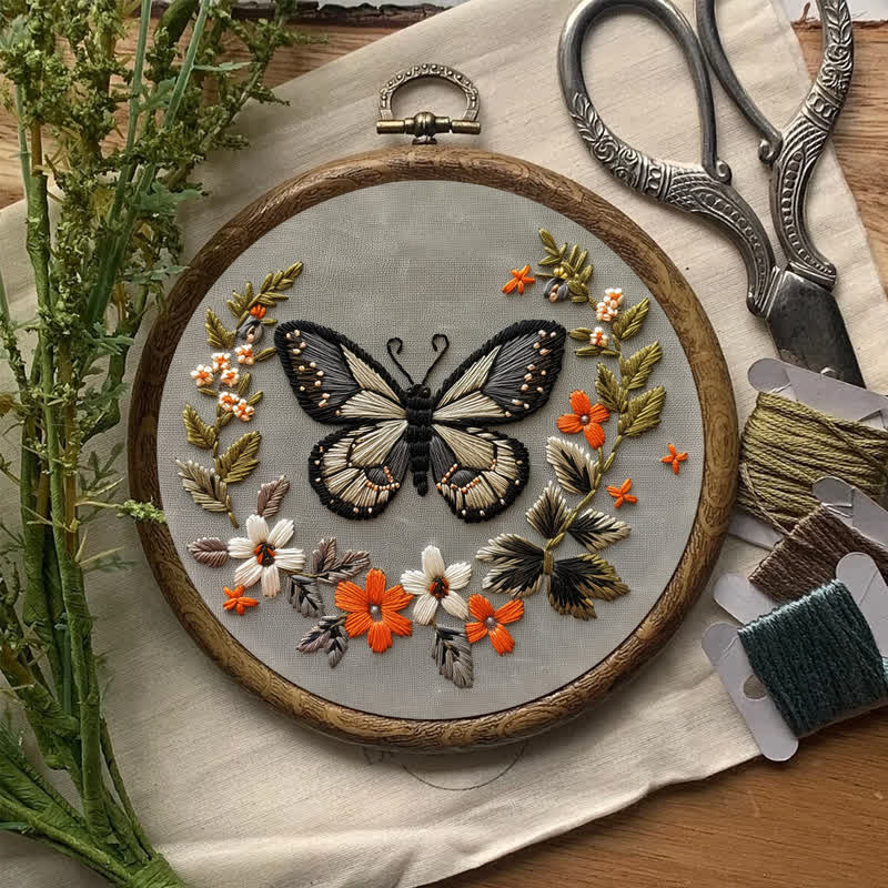Rubbyoo Embroidery Kit - Aesthetic Butterfly - image 8