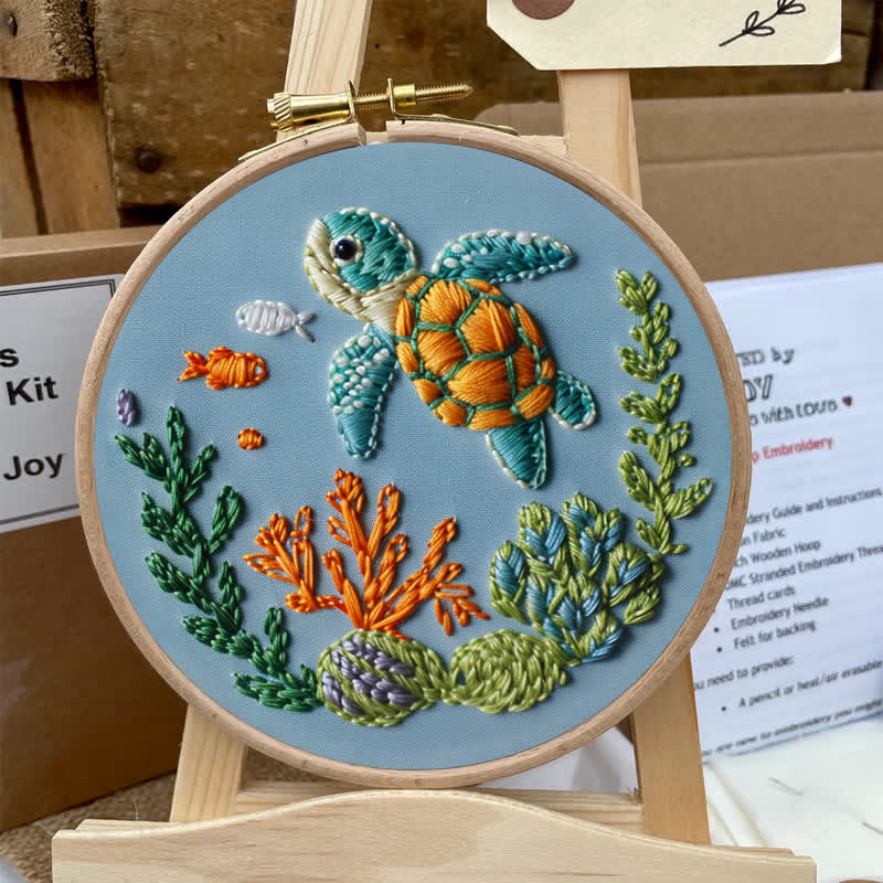 Rubbyoo Embroidery Kit - Sea Turtle - image 7