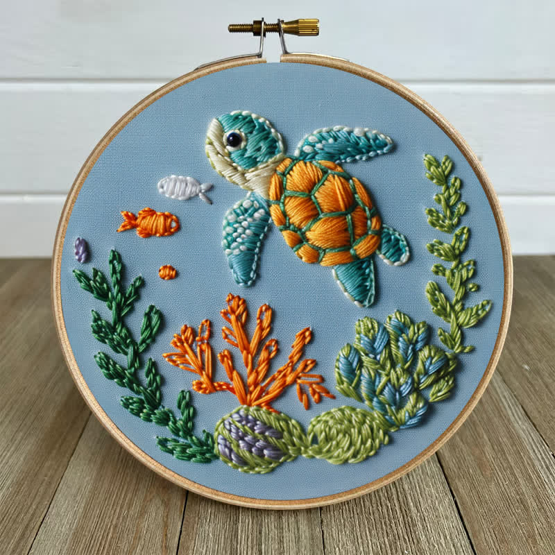 Rubbyoo Embroidery Kit - Sea Turtle - image 6