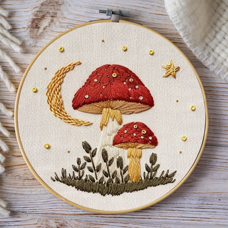 Rubbyoo Embroidery Kit - Woodland Mushroom - image 8