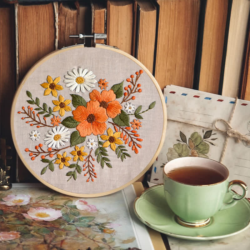 Rubbyoo Embroidery Kit - Spring Flowers - image 7