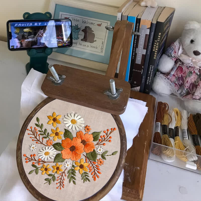 Rubbyoo Embroidery Kit - Spring Flowers - image 6