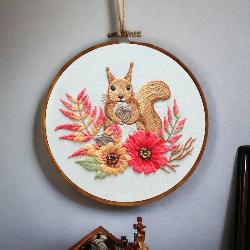 Rubbyoo Embroidery Kit - Squirrel - image 6