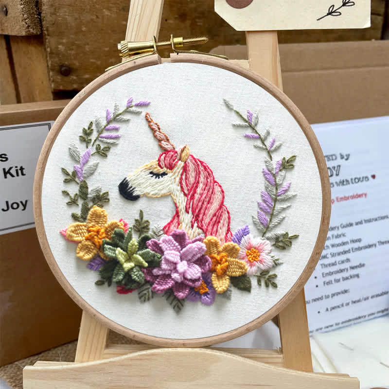 Rubbyoo Embroidery Kit - Unicorn - image 5