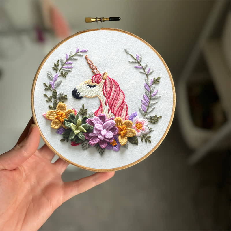 Rubbyoo Embroidery Kit - Unicorn - image 2