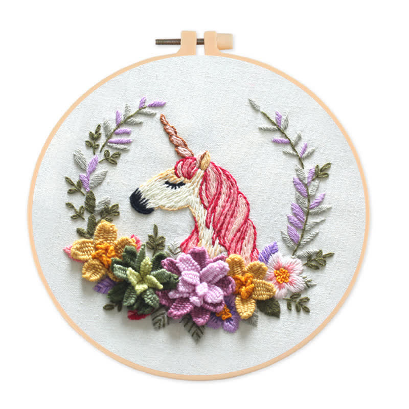 Rubbyoo Embroidery Kit - Unicorn - image 1