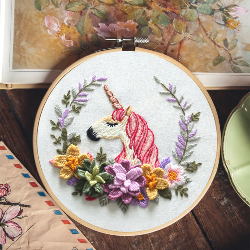 Rubbyoo Embroidery Kit - Unicorn - image 8