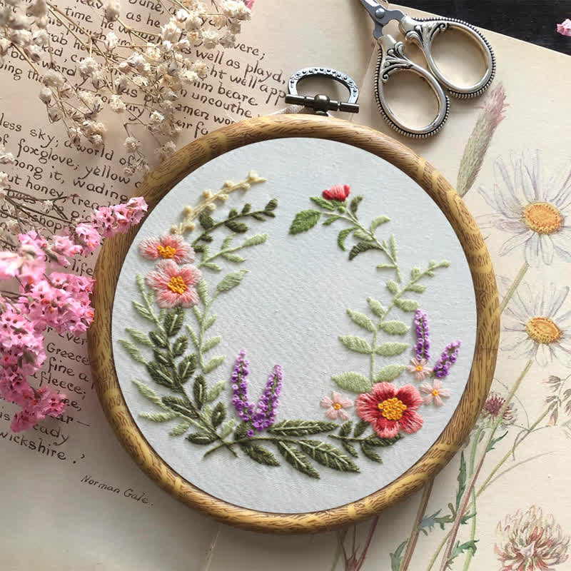 Rubbyoo Embroidery Kit - Wildflowers Indian Summer - image 9