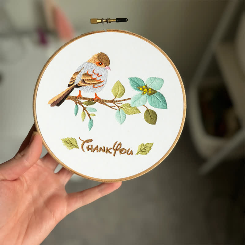 Rubbyoo Embroidery Kit - Thank You - image 2