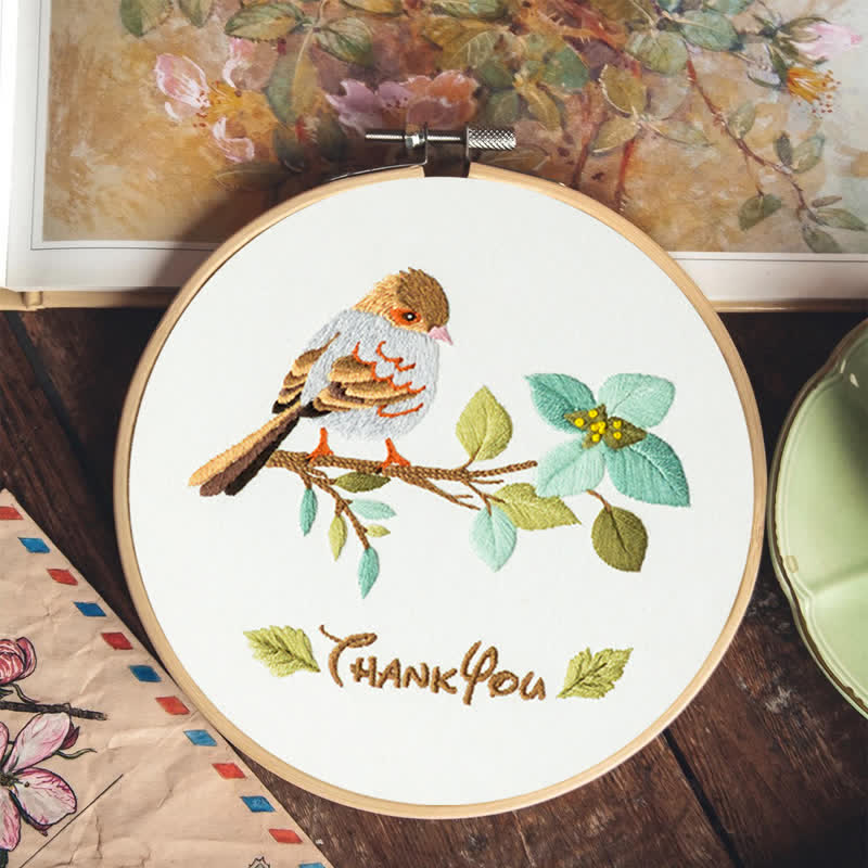 Rubbyoo Embroidery Kit - Thank You - image 7