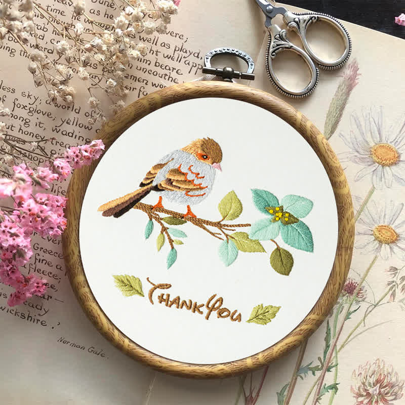 Rubbyoo Embroidery Kit - Thank You - image 9