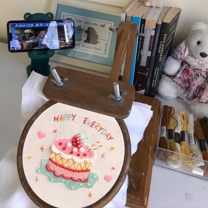 Rubbyoo Embroidery Kit -happy Everyday - image 4