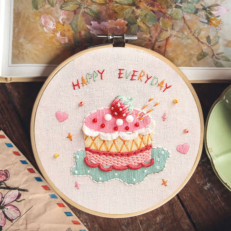 Rubbyoo Embroidery Kit -happy Everyday - image 9