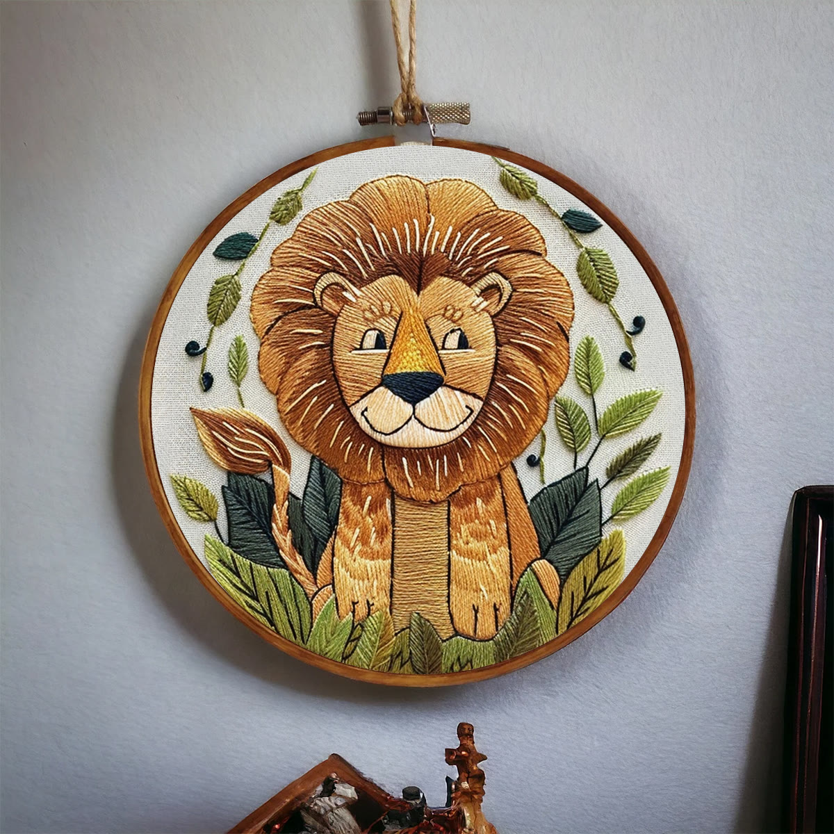Rubbyoo Embroidery Kit -Big Smile Lion - image 5