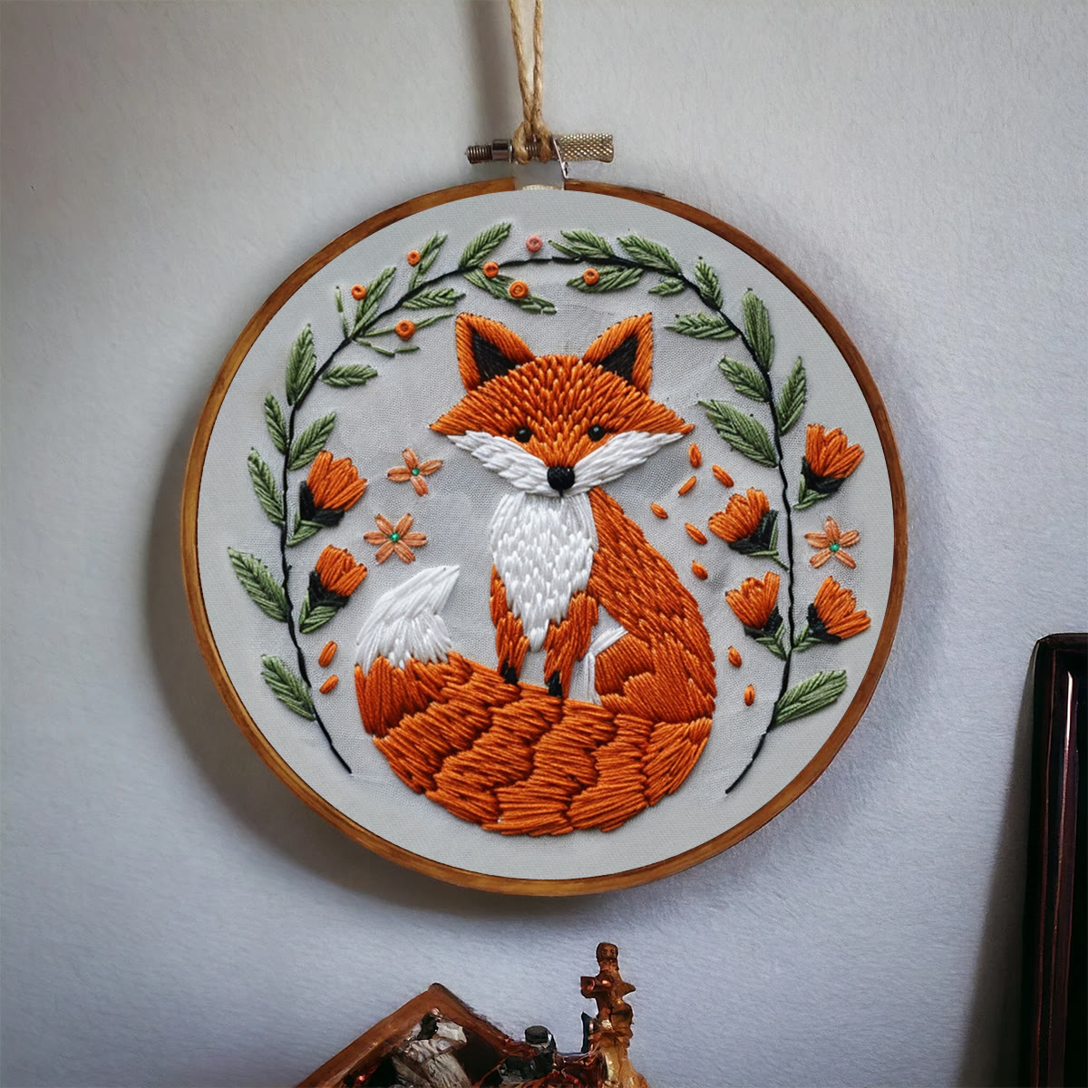 Rubbyoo Embroidery Kit - Big Tail Fox - image 5