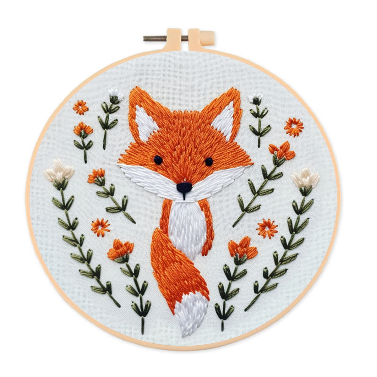 Rubbyoo Embroidery Kit -Stand Up Fox  - image 1