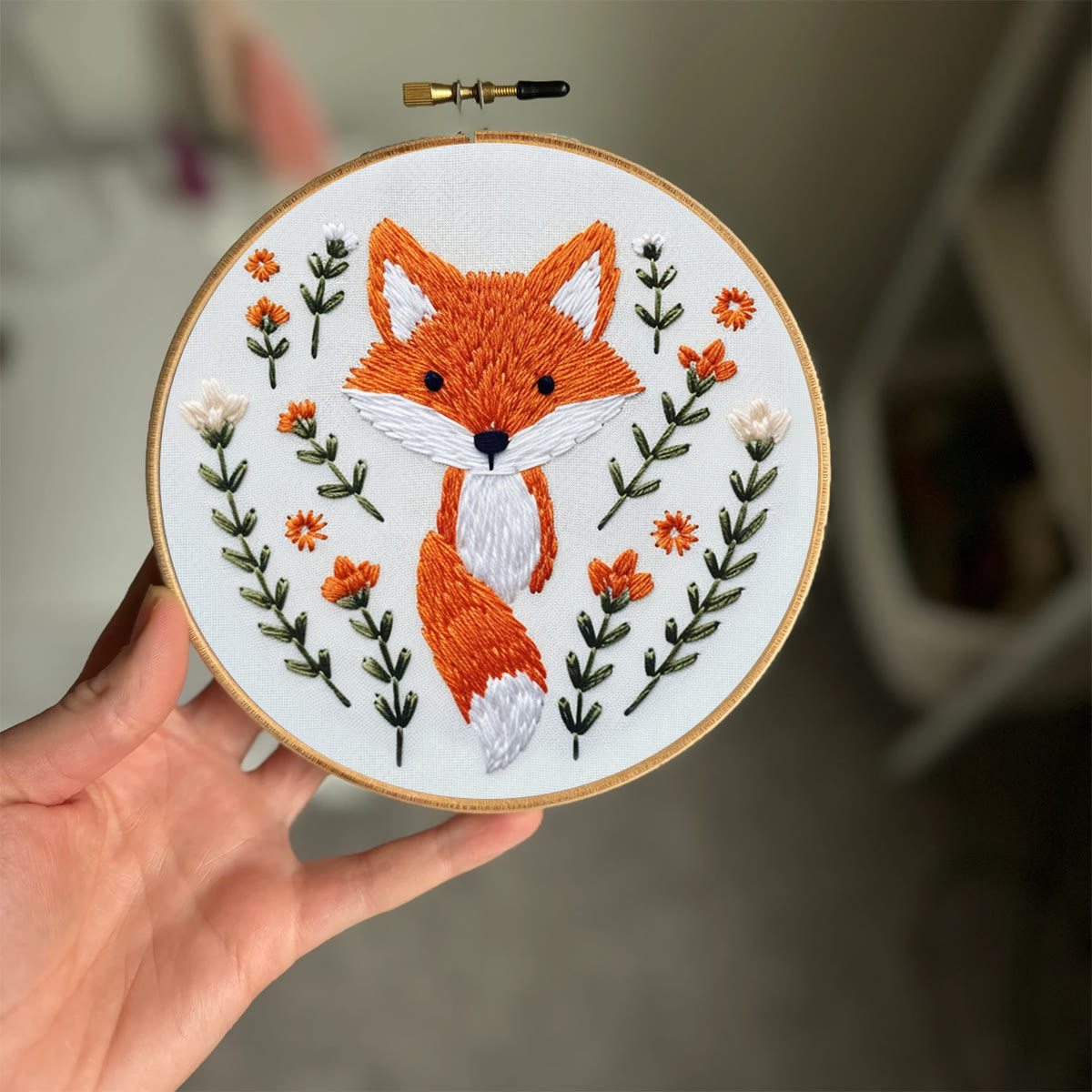 Rubbyoo Embroidery Kit -Stand Up Fox  - image 2