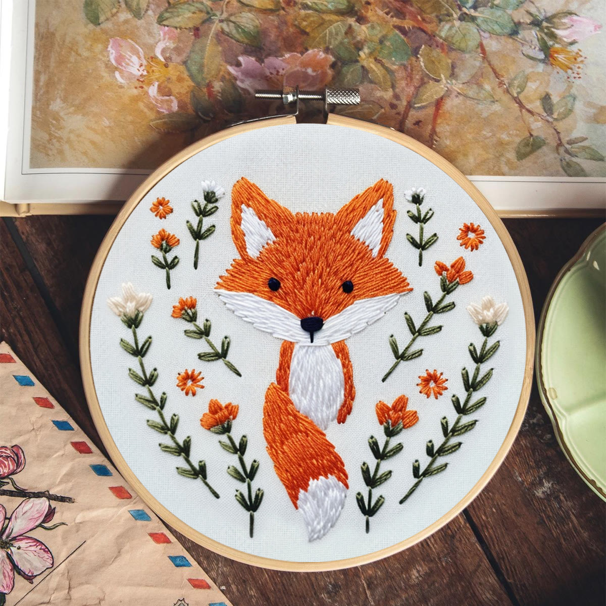 Rubbyoo Embroidery Kit -Stand Up Fox  - image 8