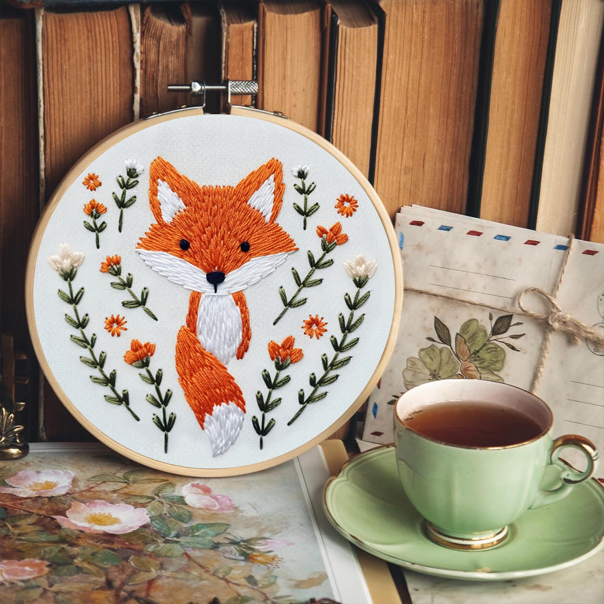 Rubbyoo Embroidery Kit -Stand Up Fox  - image 7