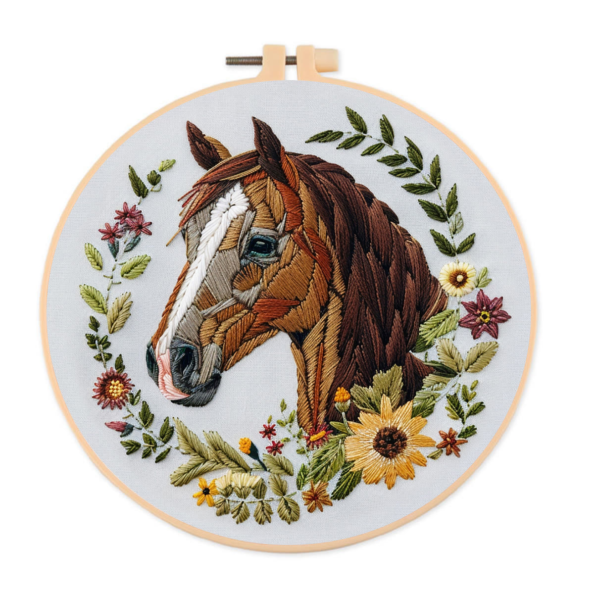 Rubbyoo Embroidery Kit -Horse Head - image 1