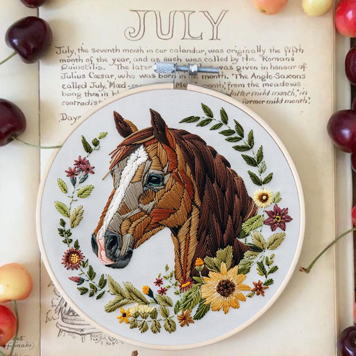Rubbyoo Embroidery Kit -Horse Head - image 3