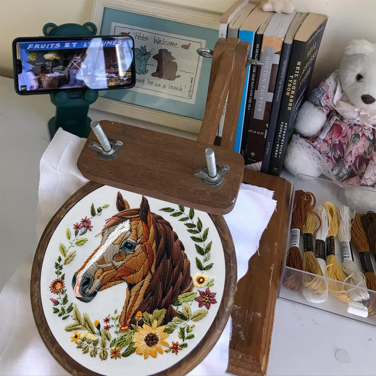 Rubbyoo Embroidery Kit -Horse Head - image 4