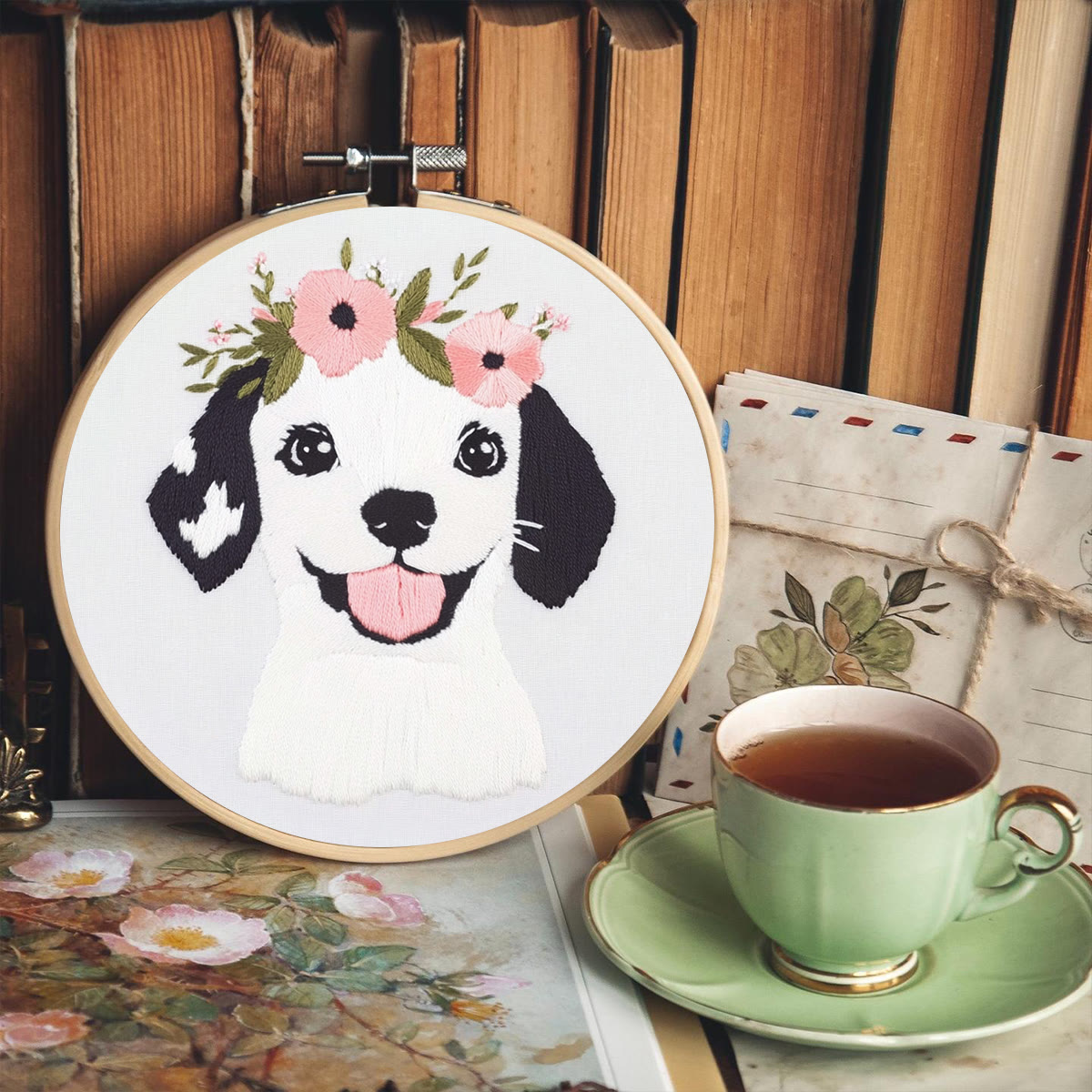 Rubbyoo Embroidery Kit -  Spotted Dog - image 7