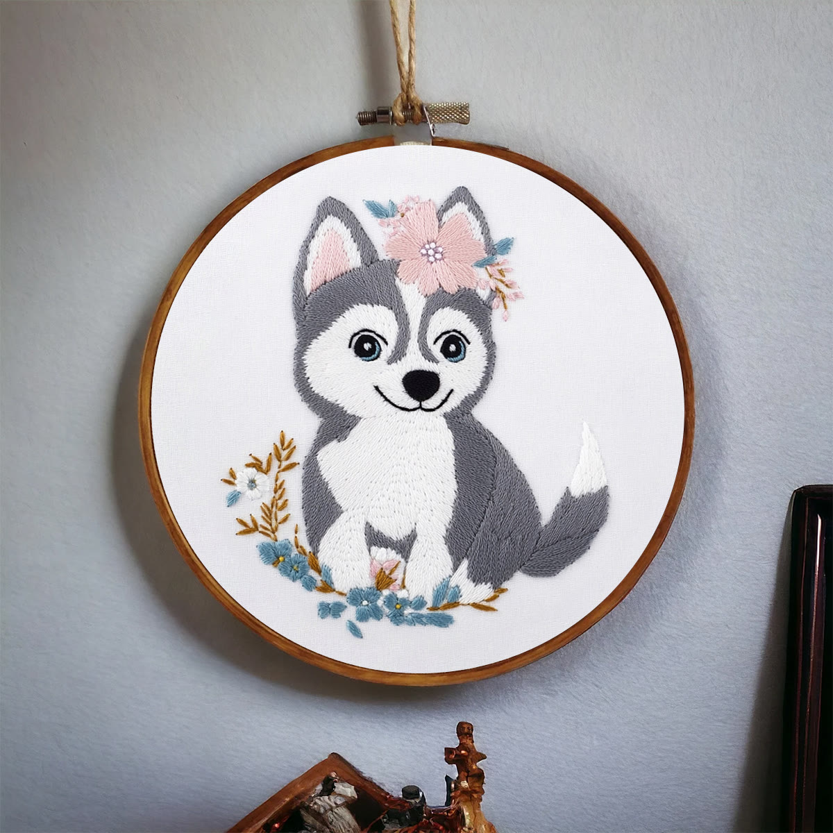 Rubbyoo Embroidery Kit -   Puppy Husky - image 4