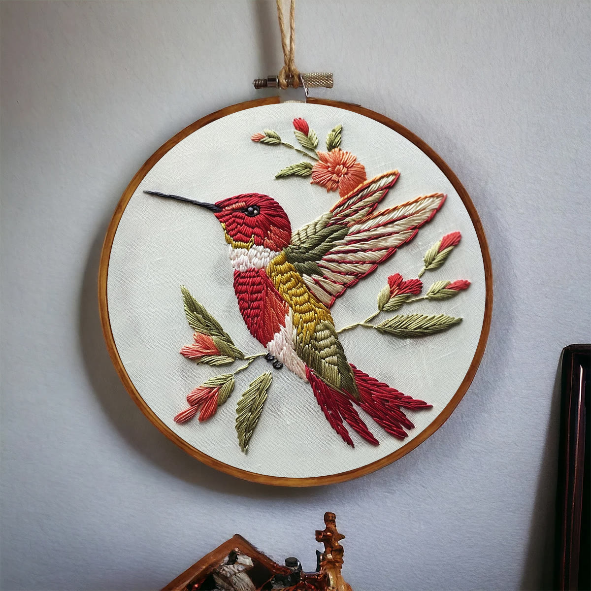 Rubbyoo Embroidery Kit -   Little Red Bird - image 5