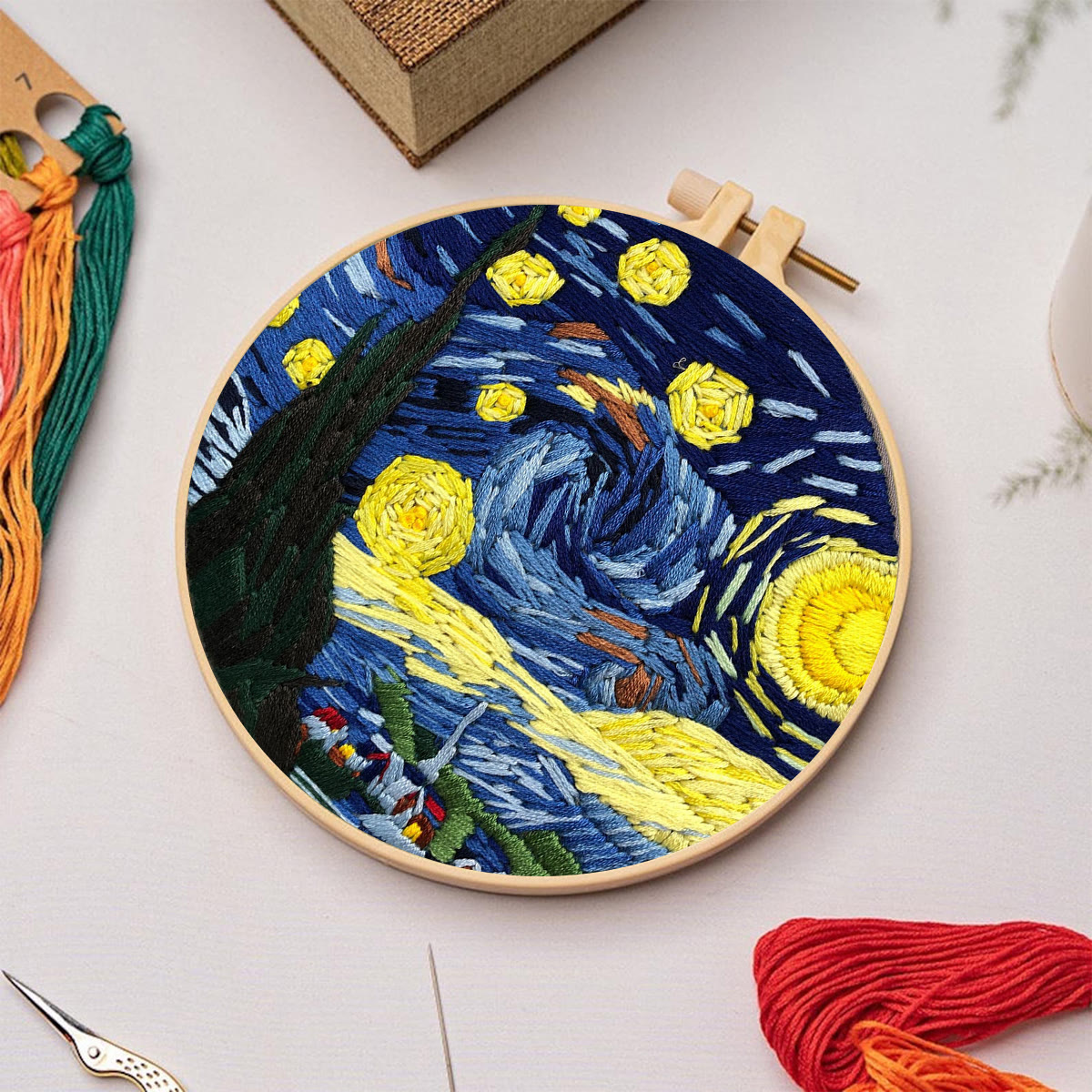 Rubbyoo Embroidery Kit - Starry Sky - image 3