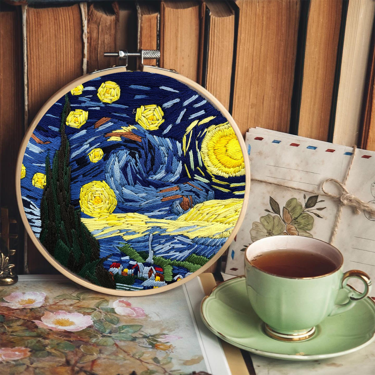 Rubbyoo Embroidery Kit - Starry Sky - image 6