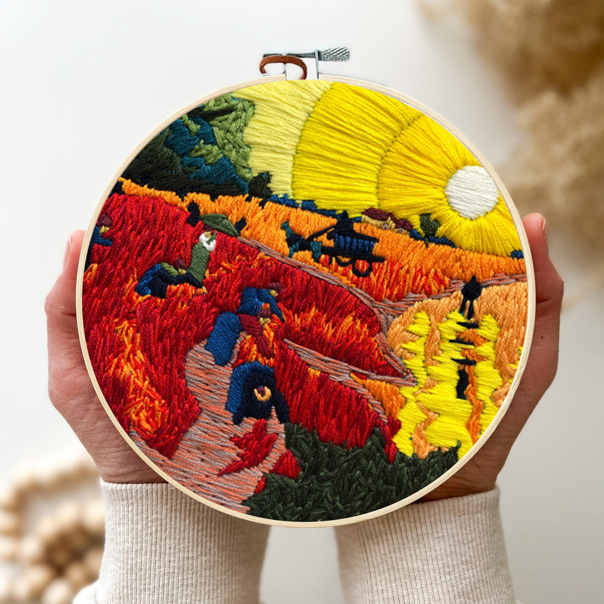 Rubbyoo Embroidery Kit - Van Gogh Art Painting - image 3