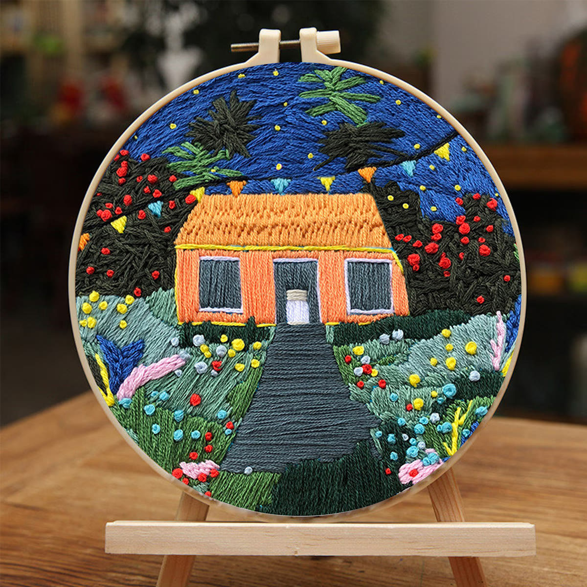 Rubbyoo Embroidery Kit - Starry Night Sky - image 3