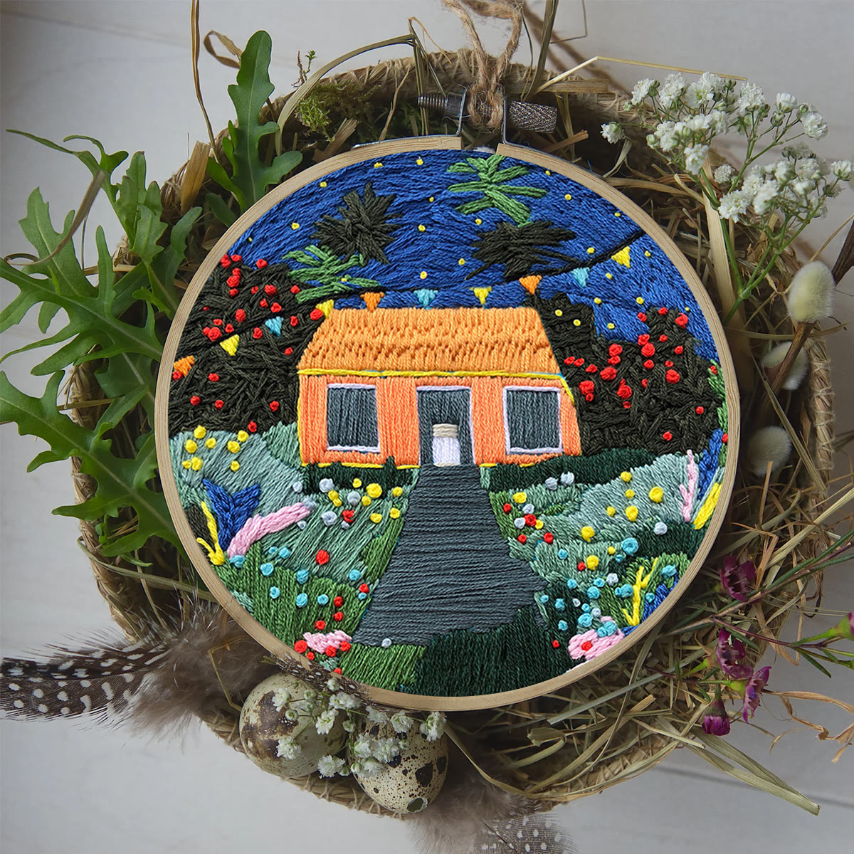 Rubbyoo Embroidery Kit - Starry Night Sky - image 8