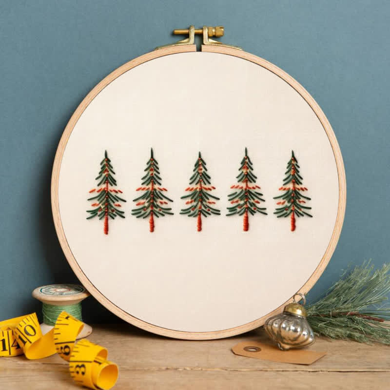 Rubbyoo Embroidery Kit - Easy Christmas Tree - image 3