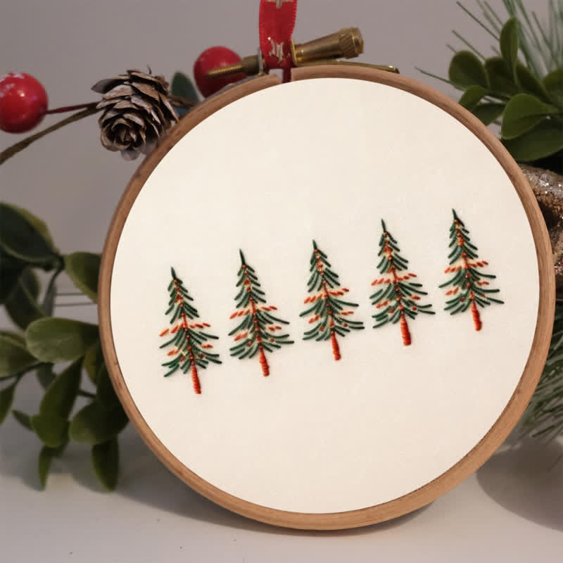 Rubbyoo Embroidery Kit - Easy Christmas Tree - image 2