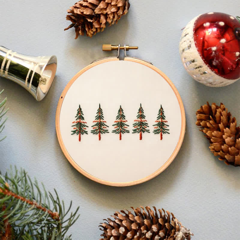 Rubbyoo Embroidery Kit - Easy Christmas Tree - image 4