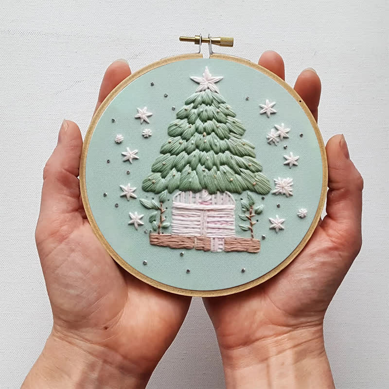 Rubbyoo Embroidery Kit - White Christmas - image 6