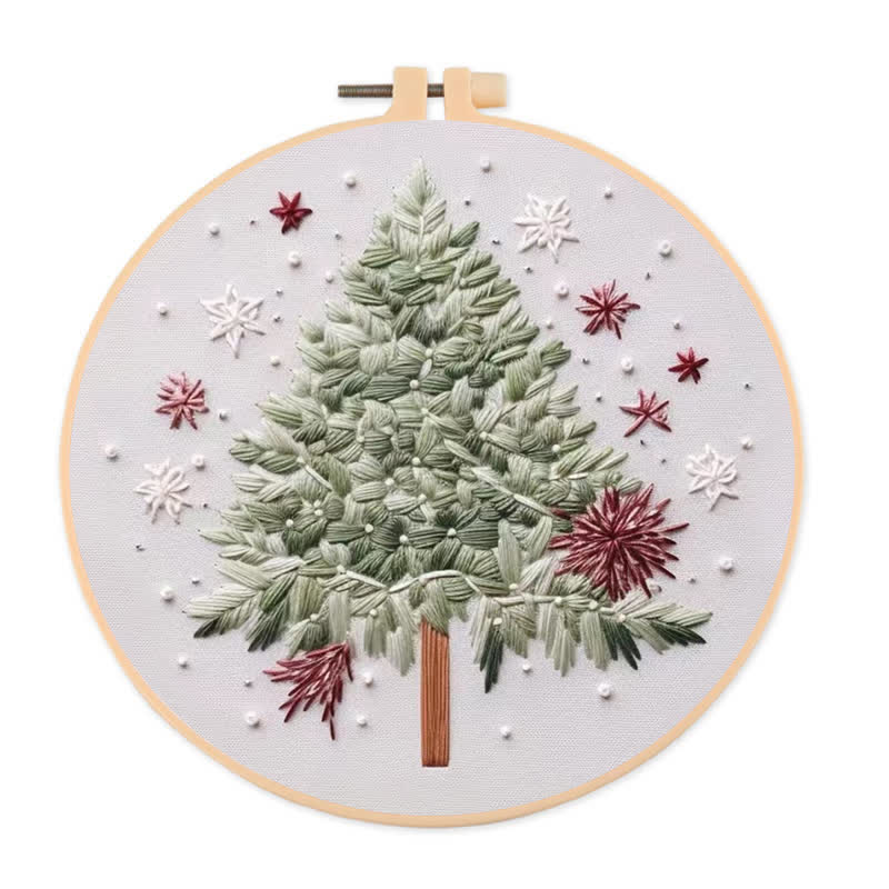 Rubbyoo Embroidery Kit - Snowfall - image 1