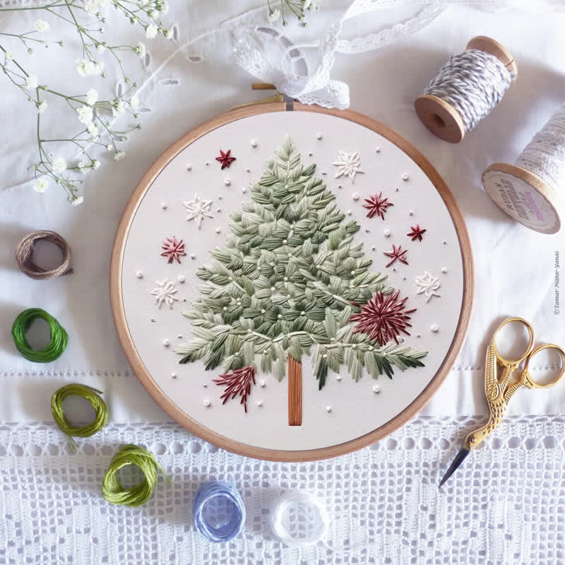 Rubbyoo Embroidery Kit - Snowfall - image 9