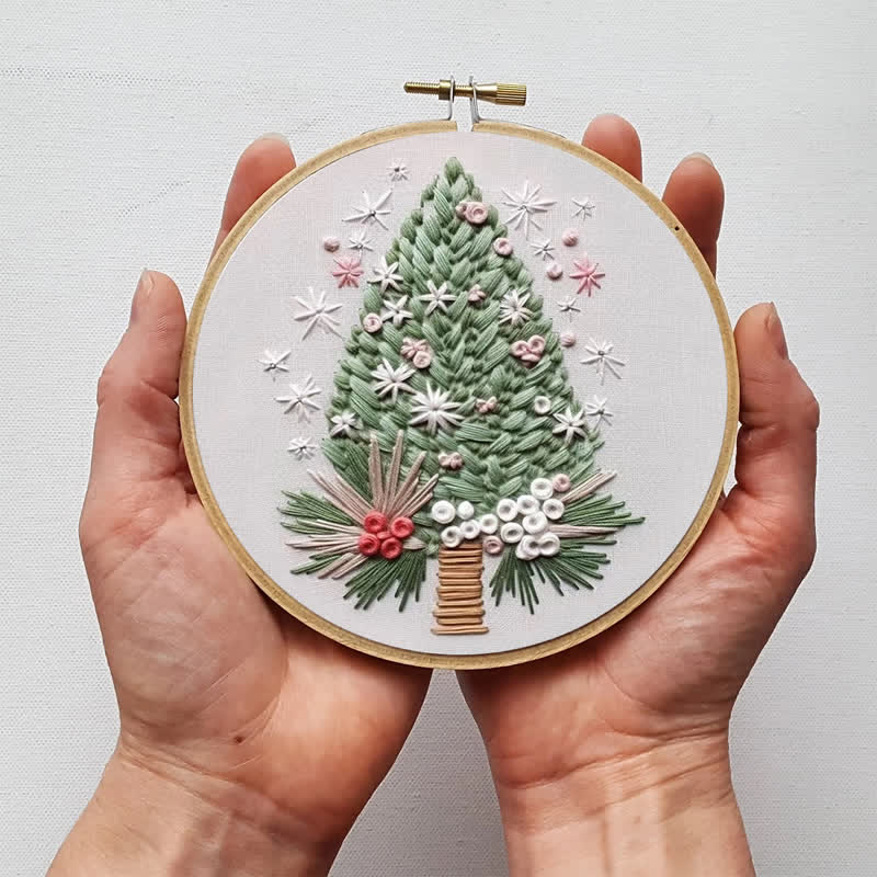 Rubbyoo Embroidery Kit - Floral Tree Advent Calendar 2024 - image 6