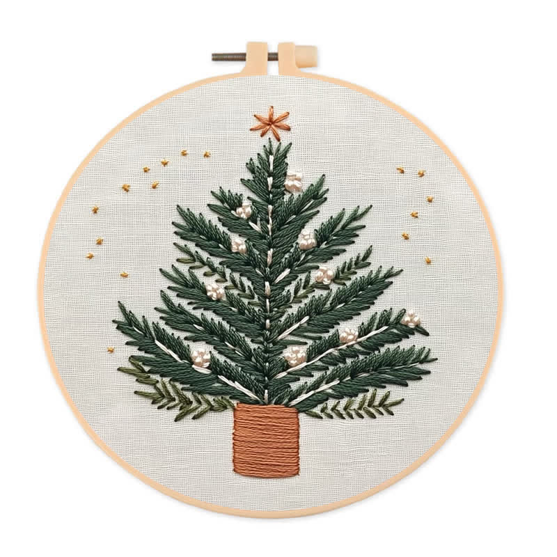 Rubbyoo Embroidery Kit - Christmas Embroidery Kit Beginner - image 1
