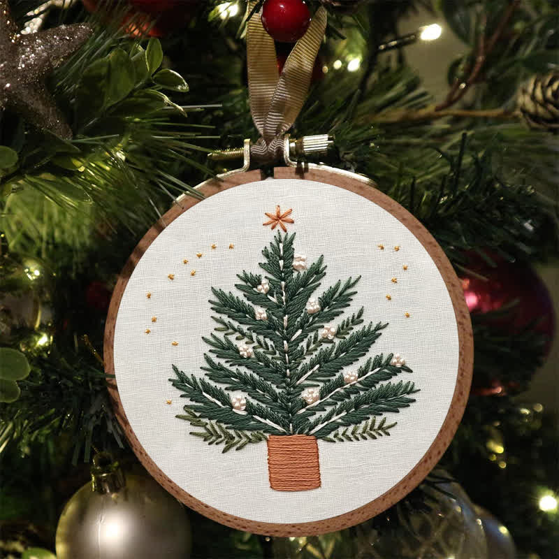 Rubbyoo Embroidery Kit - Christmas Embroidery Kit Beginner - image 5